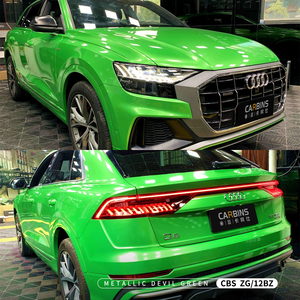 <span class=keywords><strong>Film</strong></span> de protection de voiture Carbins 1,52*18M, <span class=keywords><strong>film</strong></span> de protection de voiture en vinyle métallisé extensible vert diable, autocollants en vinyle - Product Image 2