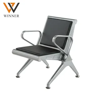 Cheap Commercial Furniture Hospital Clinic Single Chair Metal Airport Waiting Chairs