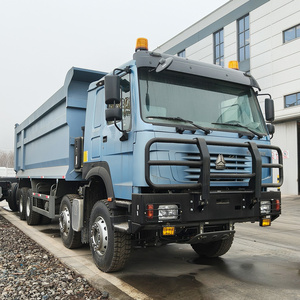 รถบรรทุกหนัก Sinotruk Howo รุ่นใหม่ ขายดี 8x4 12 <span class=keywords><strong>ล้อ</strong></span> 380 แรงม้า 400 แรงม้า ยูโร 5 ดีเซล พวงมาลัยซ้าย รถดัมพ์ - Product Image 1