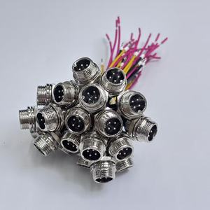 GX14 4P Mannelijke waterdichte luchtvaartstekker Draadkabelconnector Butt Joint Air Plug Elektrisch snoer - Product Image 5