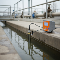 Medidor de Turbidez en Línea con Salida RS485 y 4-20mA, Sonda de Turbidez por Inmersión para Tratamiento de Aguas Residuales y Desechos