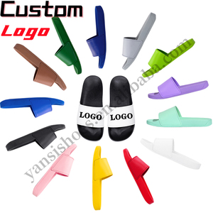 Biểu Tượng Tùy Chỉnh Slide OEM/ODM Dép Đi Trong Nhà Thời Trang Logo Dập Nổi EVA Đế PVC <span class=keywords><strong>B</strong></span>án Buôn Cá Nhân Dép Cho Nam Giới Phụ Nữ - Product Image 2