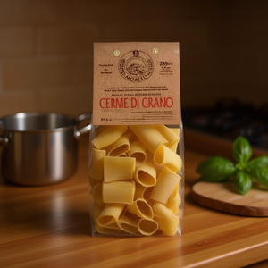 Paccheri Lorenzo Il Magnifico in Grano Duro Non Raffinato, Confezione da 250g, Prodotto Pasta - Product Image 3