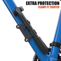 Pompe à main portable BAIMEI pour vélo, valve AV/FV, 80-130 PSI, étanche, écologique, durable, en PA/PP, modèle P400