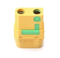 Connecteur Amass XT90-S avec capuchon anti-poussière, boîtier étanche, mâle/femelle, plaqué or, pour batterie de drone FPV, voiture RC, lithium
