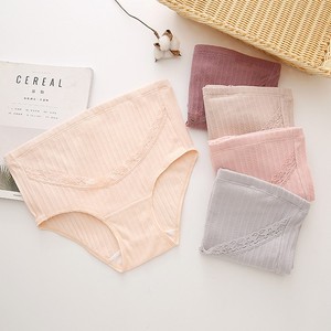Culottes de Maternité en Coton Taille Haute, Culottes de Grossesse avec Soutien Ventral Réglable pour Femmes Enceintes - Product Image 5