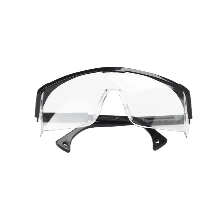 Plastic PC Protective Safety Glasses Anti Fog Anti Scratch Transparent Protective Googles