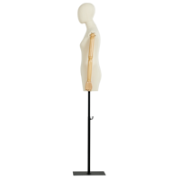 Mannequins en gros, demi-corps féminin, mannequin féminin réglable, mannequin pour créateur de mode féminin
