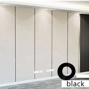خطوط مقاومة للرطوبة ذاتية اللصق من البي في سي للديكور الداخلي، حواف جدارية كلاسيكية - Product Image 5