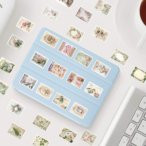 Cổ điển DIY sổ lưu niệm Giấy nền Pads 12Sheets A5 giấy 42 dán cho Tạp Chí rác ephemera Giấy Thủ công mỹ nghệ - Product Image 2