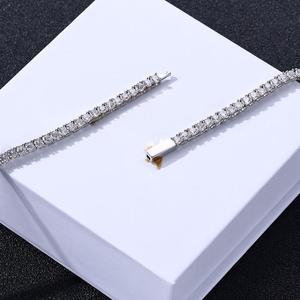 Popular Heavy <b>Chunky</b> Iced Out Moissanite Cuban Link Chain 925 <b>Silver</b> Hip Hop Custom Miami <b>Necklace</b> VVS1 GRA Tester Pass - Product Image 3
