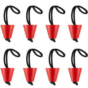 Universal Scupper Gummi Plug Stopper <span class=keywords><strong>Bung</strong></span> Abfluss löcher Zubehör Kajak Schlauchboot Kanu Rudern Marine Boot Schnur Seil - Product Image 2