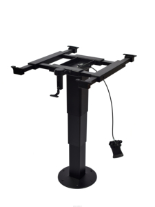 Gambe per Tavolo Elevabile in Acciaio GARBAU Personalizzabili, Telaio a Quattro Vie, Nero, per Esterni/<span class=keywords><strong>Camper</strong></span>/Autocaravan, <span class=keywords><strong>Accessori</strong></span> per <span class=keywords><strong>Camper</strong></span>, Tavolo Telescopico per <span class=keywords><strong>Camper</strong></span> - Product Image 5