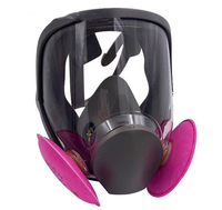 Masque à gaz GP-7 de style tactique avec filtre en silicone Respirateur de sécurité industrielle pour réponse d'urgence Gel de silice/caoutchouc