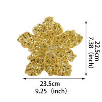 Applique florale de luxe perlée, broderie florale faite main avec sequins pour robe de mariée, décoration de vêtements DIY
