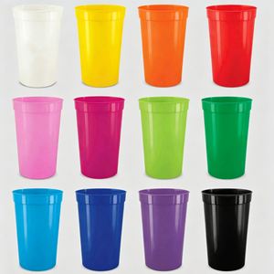 Custom Logo Print Premium Plastic Durable Personalized Stadium Cup for Football Games Assorted Size Pack PRS - Product Image 3