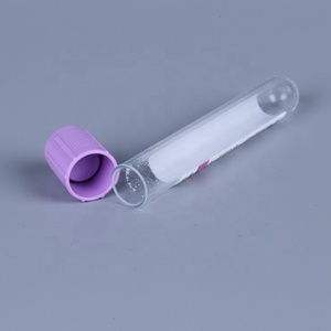 Tubo Vacutainer para Recolección de Sangre con Tapa Morada, <span class=keywords><strong>EDTA</strong></span> <span class=keywords><strong>K3</strong></span> K2, para Pruebas CBC, 5 ml, Tubo Edtak2 Vacuum - Product Image 3