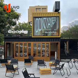 Maison conteneur en acier modulaire personnalisée de luxe Maison de voyage mobile préfabriquée pour l'extérieur République de Porto Rico pour café Boutique - Product Image 3