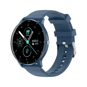 1.28 inç dokunmatik ekran kalp hızı kan basıncı Fitness spor erkekler kadınlar için akıllı saat ZL02CPro sağlık izleme Smartwatch