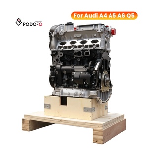 Ensemble moteur Podofo, moteur à <span class=keywords><strong>essence</strong></span> 4 cylindres, moteur complet pour <span class=keywords><strong>Audi</strong></span> <span class=keywords><strong>A4</strong></span> A5 A6 Q5, accessoires de voiture EA888-GEN2, vente en gros OEM/ODM - Product Image 1