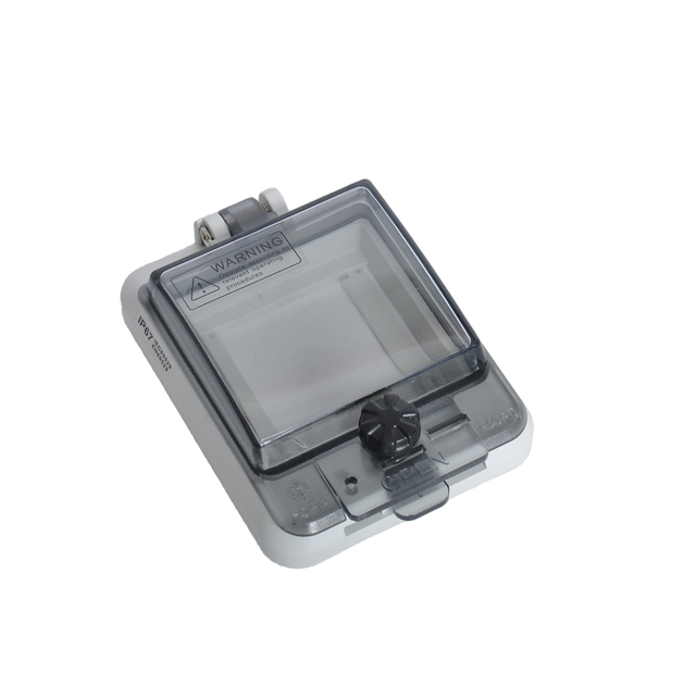 Outdoor Transparent IP66 Waterproof 3-bit Protective Cover for Electronics Instrument Enclosure Plastic Junction Box Monitoring
