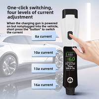 Chargeur EV portable GBT 3,5 kW V2L avec prise Schuko, câble de 5 m, protection IP55, sortie 16A, pistolet de charge EV domestique