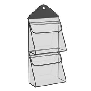 ถุงเก็บของในห้องน้ำแบบแขวนใส ทรงสี่เหลี่ยมผืนผ้า ทำจากผ้าไม่ทอ ติดผนังอเนกประสงค์ สำหรับจัดเก็บเสื้อผ้าในห้องอาบน้ำ - Product Image 1