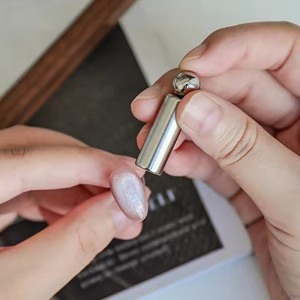 Bâtonnet magnétique pour nail art, bille magnétique œil de chat, outils magnétiques double extrémité pour gel UV, outils de manucure, effet pailleté, DIY - Product Image 4