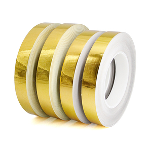 Ruban décoratif auto-adhésif or brillant en gros d'usine, pas <span class=keywords><strong>facile</strong></span> à déchirer, forte adhérence - Product Image 2