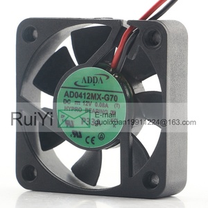 ADDA kipas pendingin AD0412MX-G70, bantalan hidrolik dua kawat 5V 24V 48V DC12V 0.08A AC EC 4010 4 4CM - Product Image 4
