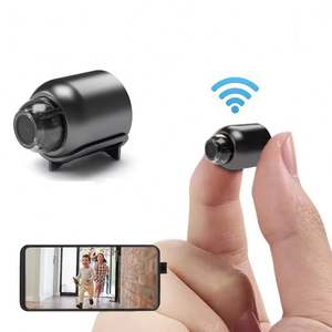 X5ミニWiFiカメラHD 720Pナイトビジョン動体検知ビデオレコーダーボタン型ホームセキュリティ用 - Product Image 1