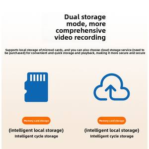 YIIOT 5G dual-band WIFI telecamera wireless per la casa HD rete per interni a doppia lente 3K 4MP 2K V380pro ptz telecamera di sicurezza cctv - Product Image 4