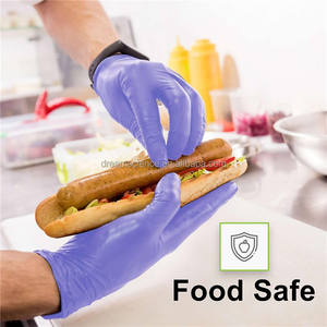 Fabrikgefertigte Latexfreie Friseur-, Tattoo-, Schönheitssalon-, Spa-, Reinigungs-, Lebensmittelservice-, Küchen-Lila Arbeits-Einweghandschuhe aus Reinem Nitril - Product Image 5