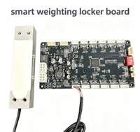 Panel de Control de Pesaje AITUO de 12 Canales para Casilleros Inteligentes con Sensor de Peso RS485