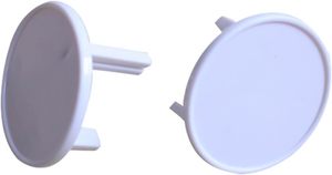 Cubiertas de salida de plástico seguras para bebés estándar del Reino Unido Protectores de enchufes eléctricos con prevención de golpes para niños para seguridad de bebés - Product Image 3
