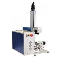 Machine de marquage laser à fibre Mopa JPT AUC 100W, tour laser 800mm, machine de gravure laser couleur Mopa 60W, marqueur laser métal