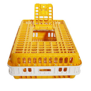 Cage <span class=keywords><strong>de</strong></span> transport en plastique Poulet <span class=keywords><strong>Canard</strong></span> Oie Caisse Equipement agricole Caisses pour volailles Panier <span class=keywords><strong>de</strong></span> transport en plastique - Product Image 2