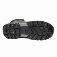 AIMVVSEC Sepatu Bot Keselamatan Kerja Kulit Sapi Berkualitas Tinggi, Tahan Panas, Profesional untuk Pengelasan, dengan Ujung Baja