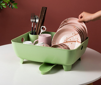Support de rangement de cuisine étagère de séchage de vaisselle sur évier égouttoir pour vaisselle égouttoir à vaisselle organisateur