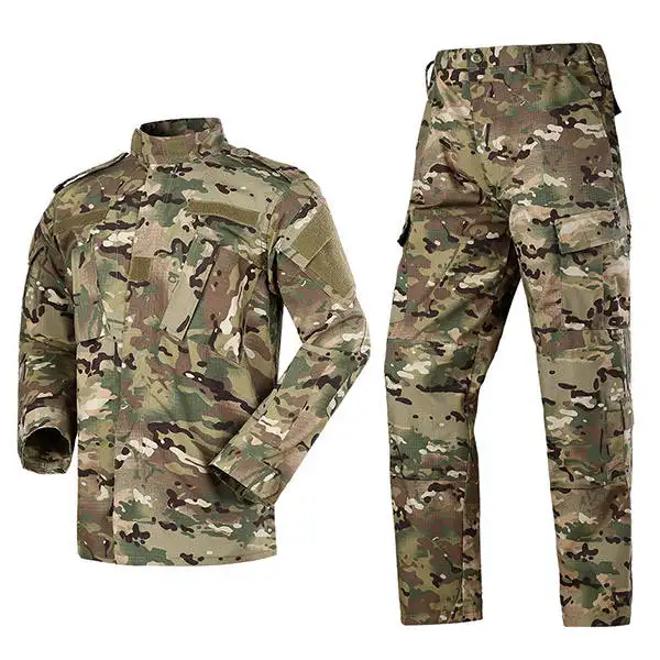زي موحد ACU الأمريكية CP Multicam ropa قميص السراويل التمويه ملابس قتالية بدلة الضفدع الزي التكتيكي