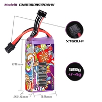 GAONENG GNB 4S 1300MAH 15.2V 120C XT60 HV Haute Tension LiHV RC LiPo Batterie 180mm à 330mm Brushless FPV 5 à 6 pouces Drone Quads