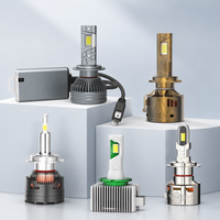 Ampoules de phares LED personnalisées OEM ODM d'usine Harmchom, universelles H1 H4 H7 H11 9005 9006 pour voitures