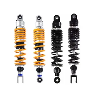 Amortisseur arrière universel réglable en aluminium et acier pour moto, ressort 8 mm, 305/325/345 mm/320/340/360 mm, protection contre les chutes - Product Image 1