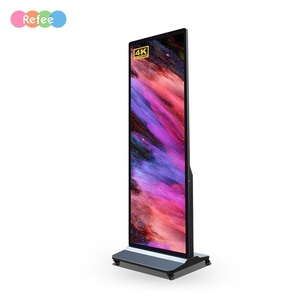 จอแสดงผลดิจิทัลแบบตั้งพื้นขนาด 70 นิ้ว 4K สำหรับโฆษณา จอเต็มแนวตั้ง ระบบแอนดรอยด์ หน้าจอสัมผัส LCD สำหรับคีออสในห้างสรรพสินค้า - Product Image 1