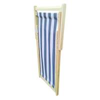 Chaise de plage pliable en bois à hauteur réglable