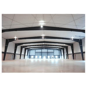 Magazzino Prefabbricato Moderno Economico, Struttura in Acciaio Prefabbricata, Hangar Isolato in Vendita - Product Image 2
