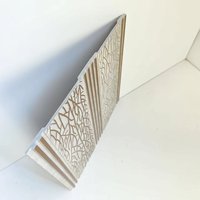 Nouveau design 300mm de haute qualité PS panneau mural étanche vente chaude écologique persienne usine PS revêtement mural