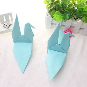 Grullas de <span class=keywords><strong>Papel</strong></span> Origami Blancas Hechas a Mano - Forma de Animal con Patrón Sólido - Venta al por Mayor de Artesanía Coleccionable para Decoración del Hogar - Product Image 6