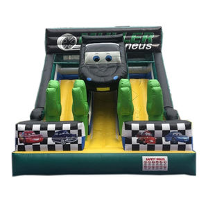 Tobogán Inflable Gigante de PVC, Castillo Hinchable, Parque de Juegos, Tobogán Inflable de Doble Carril para Fiestas Infantiles - Product Image 2