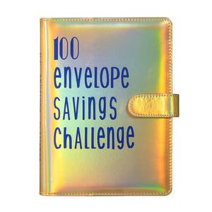 Carnet de budget A5 pour <span class=keywords><strong>couple</strong></span>, défi des 100 enveloppes, défi d'épargne de 100 jours, planificateur d'enveloppes de trésorerie, classeur à feuilles mobiles - Product Image 4